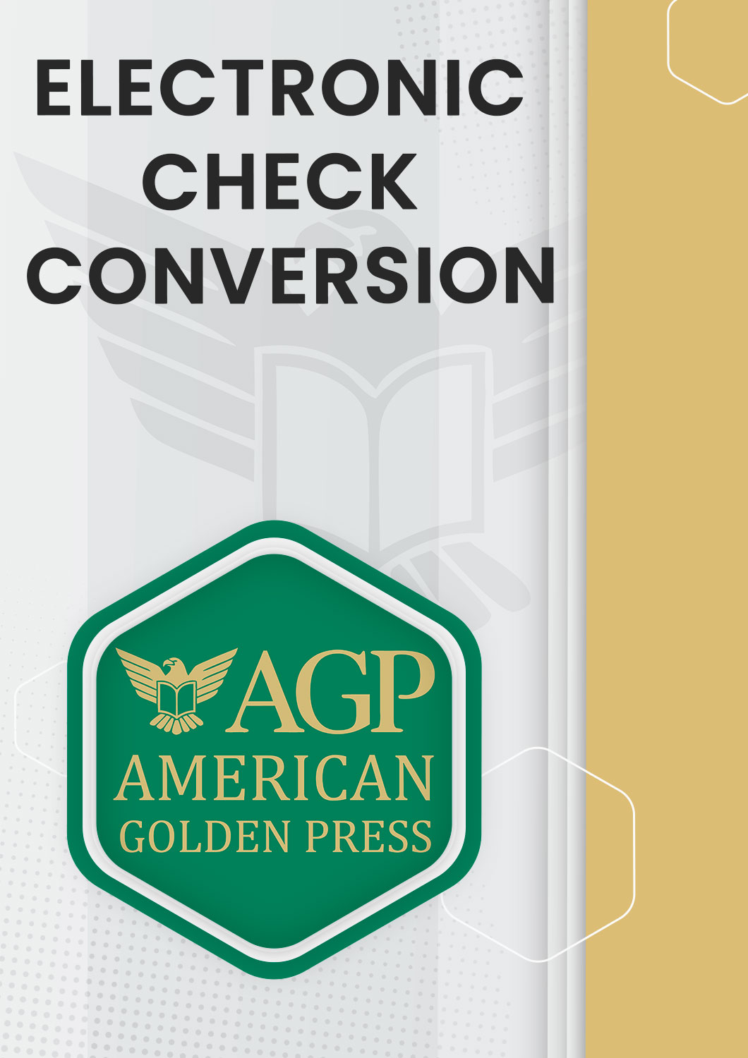 Electronic Check Conversion