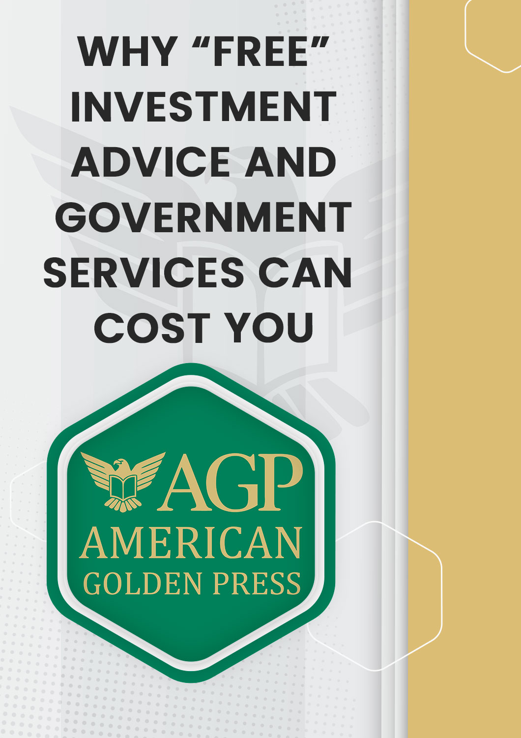 Govt; “Services” Can Cost You